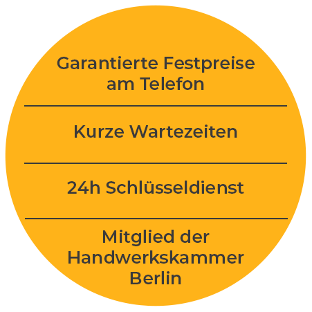 24h Schlüsseldienst Berlin, garantierte Festpreise am Telefon, kurze Wartezeiten, Mitglied der Handwerkskammer Berlin, Seiz GmbH